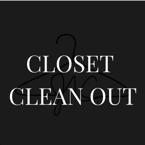 Closet clean out